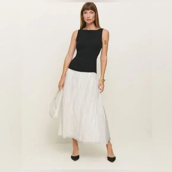 reformation cyra sleeveless twofer maxi dress Cyra Dress
